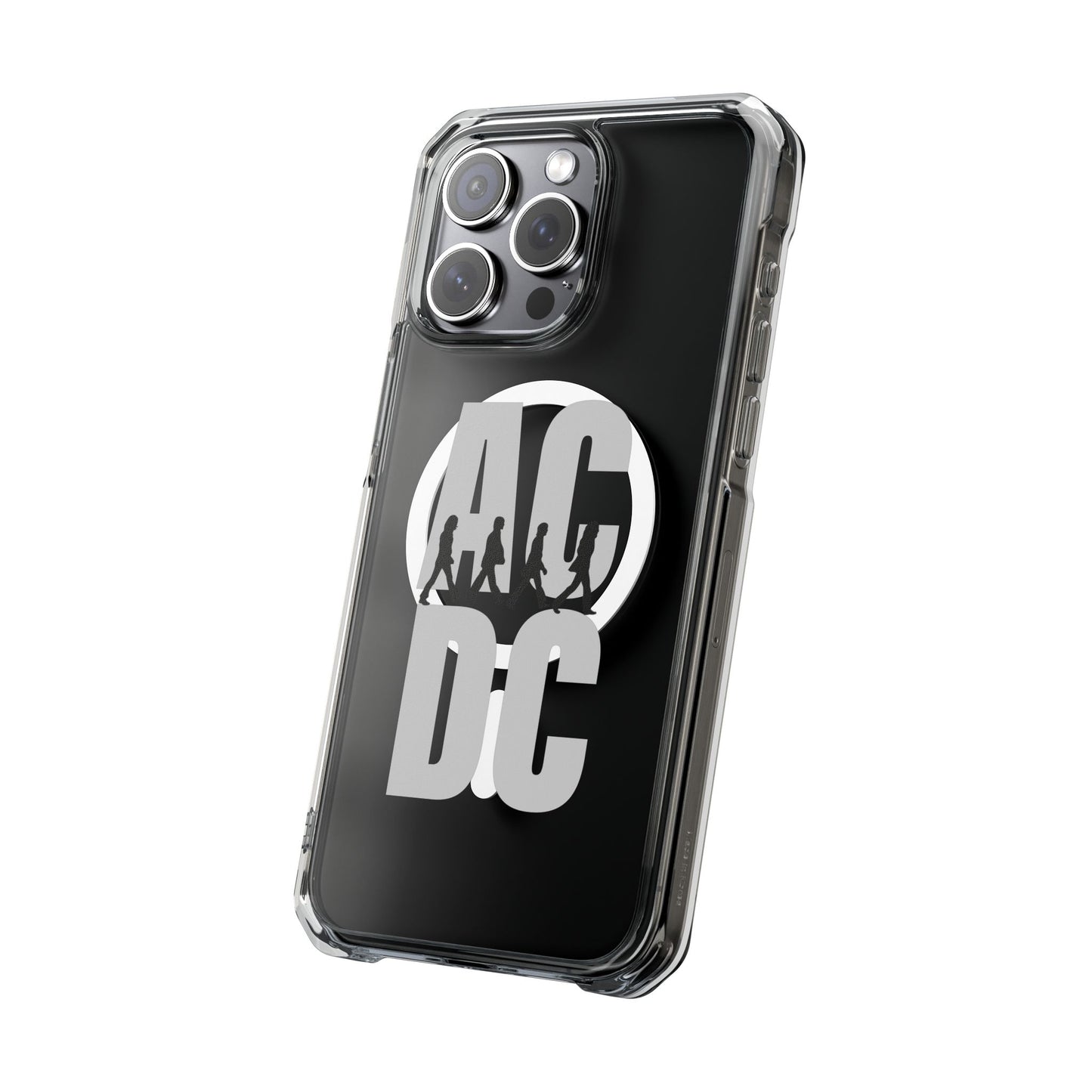 Retro Walk Rock Magnetic Clear Impact case