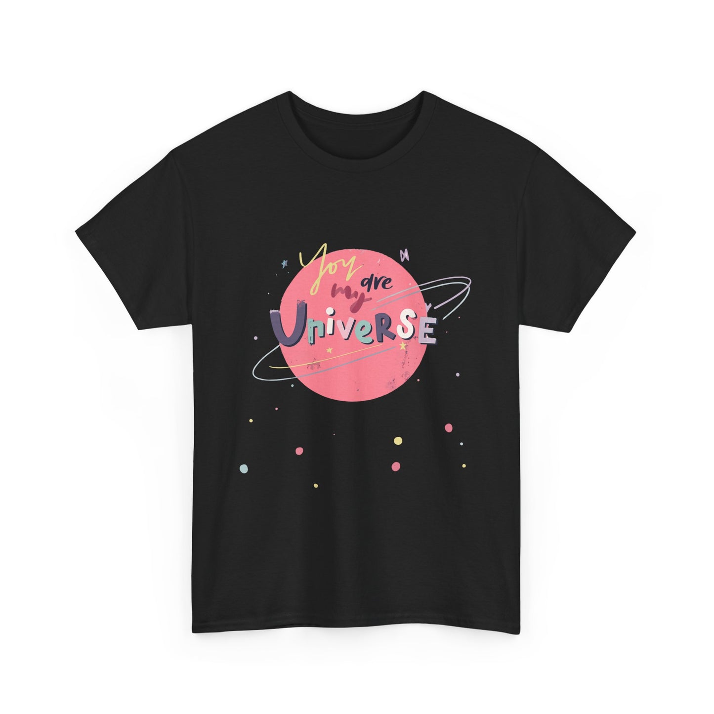 Pastel Planet & Universe Unisex Cotton Tee