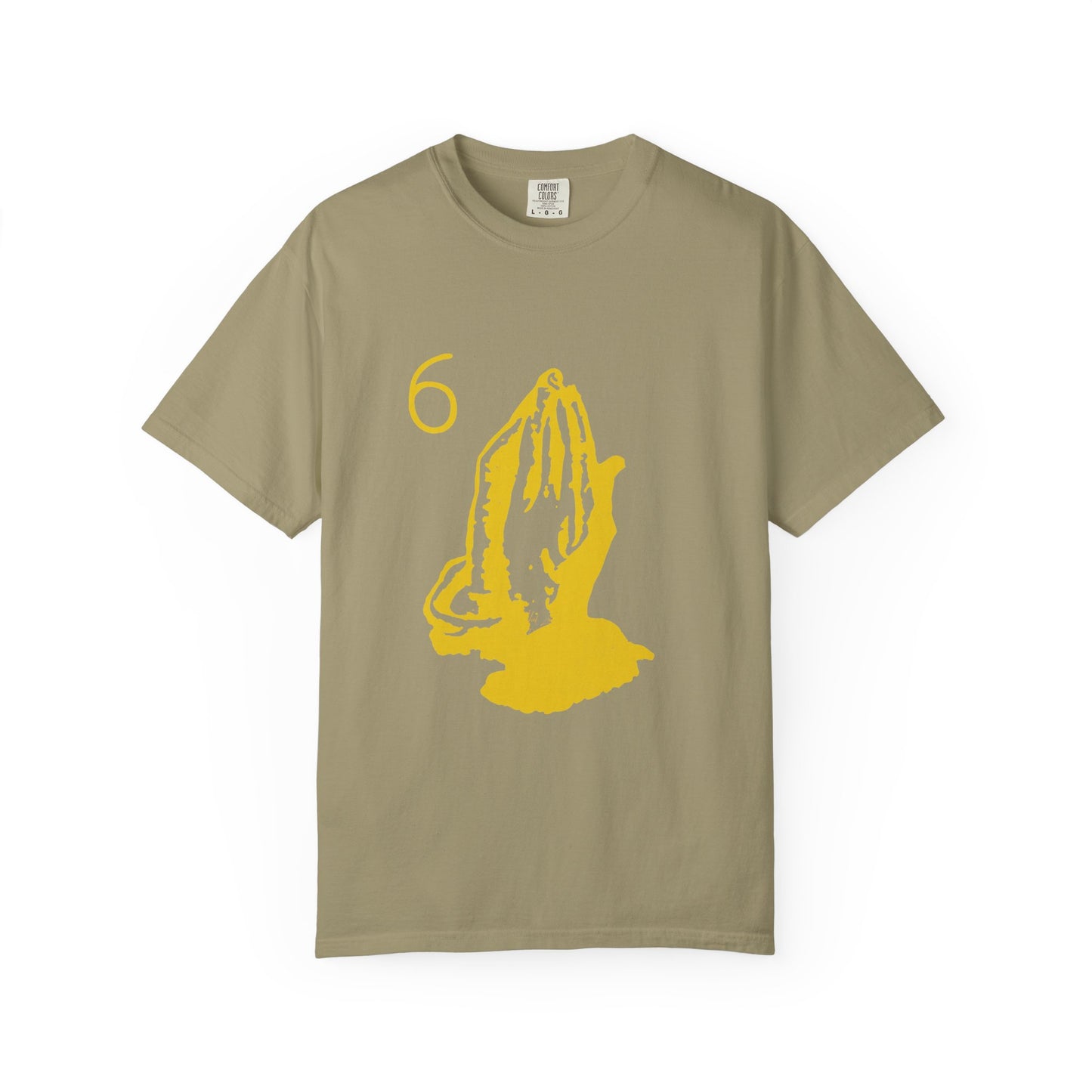 6 God Prayer Hands Dyed Tshirt