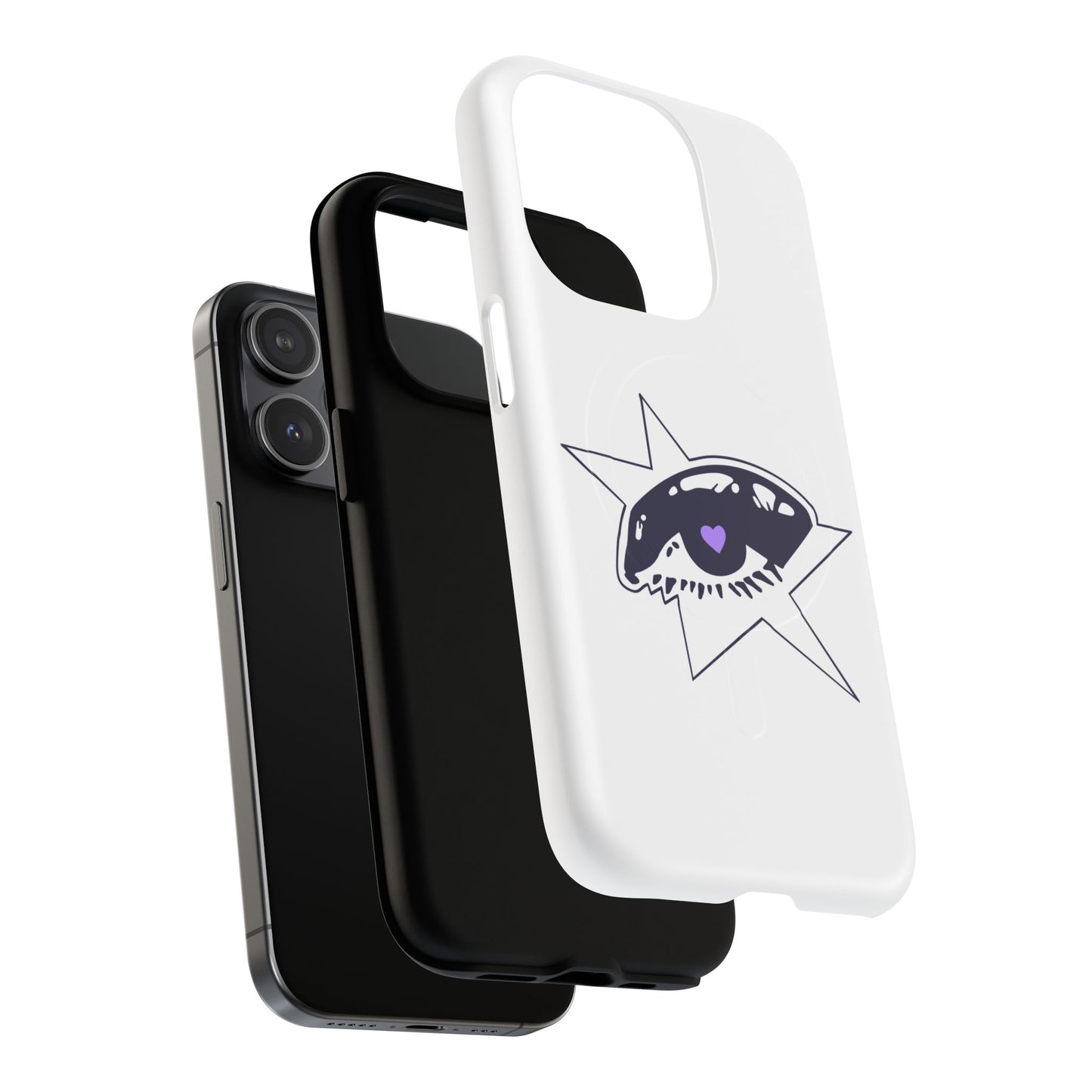 Purple Starry Eye Tough Magnetic phone case