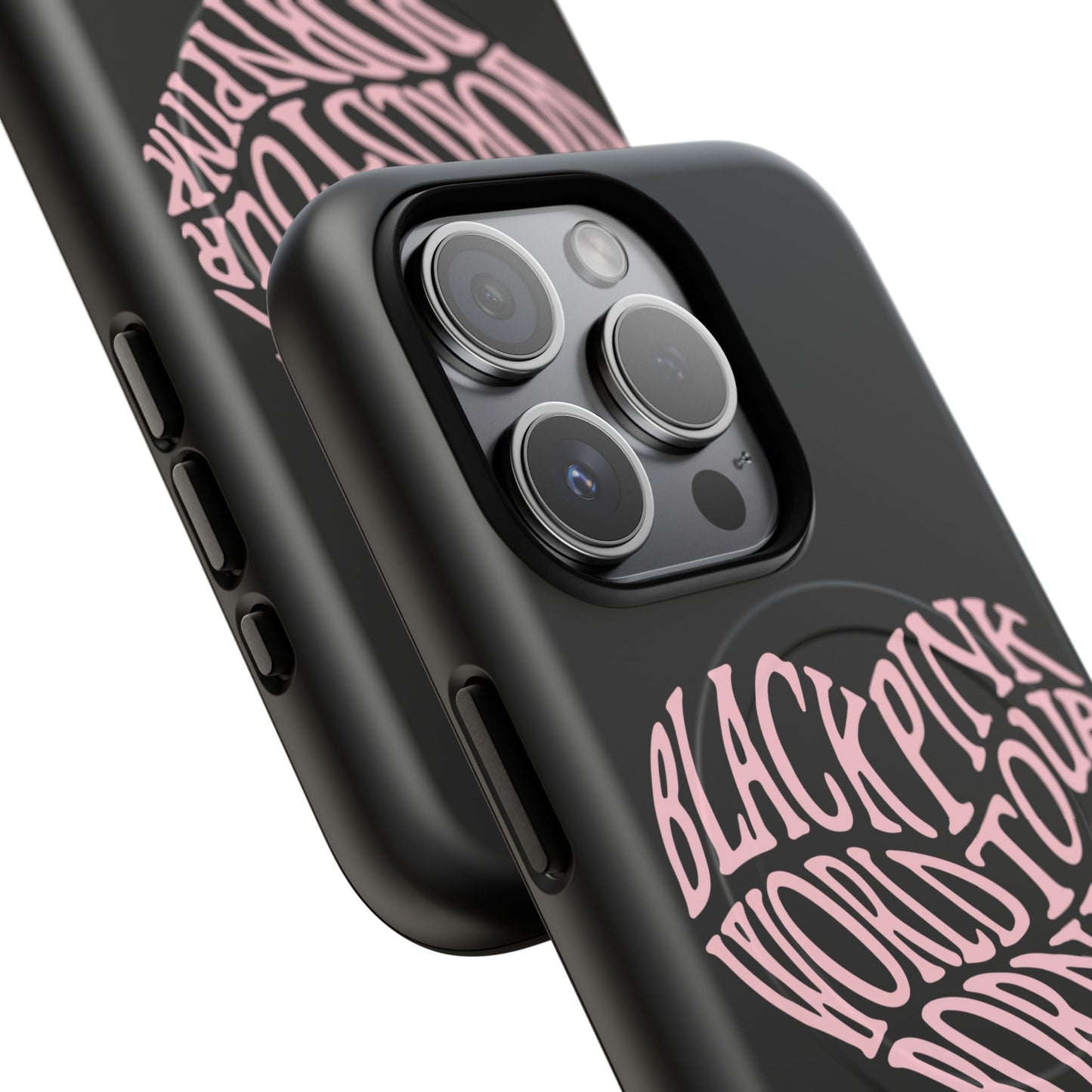 Iphone Born Pink Heart Typography - Tough Magnetic Phone Case