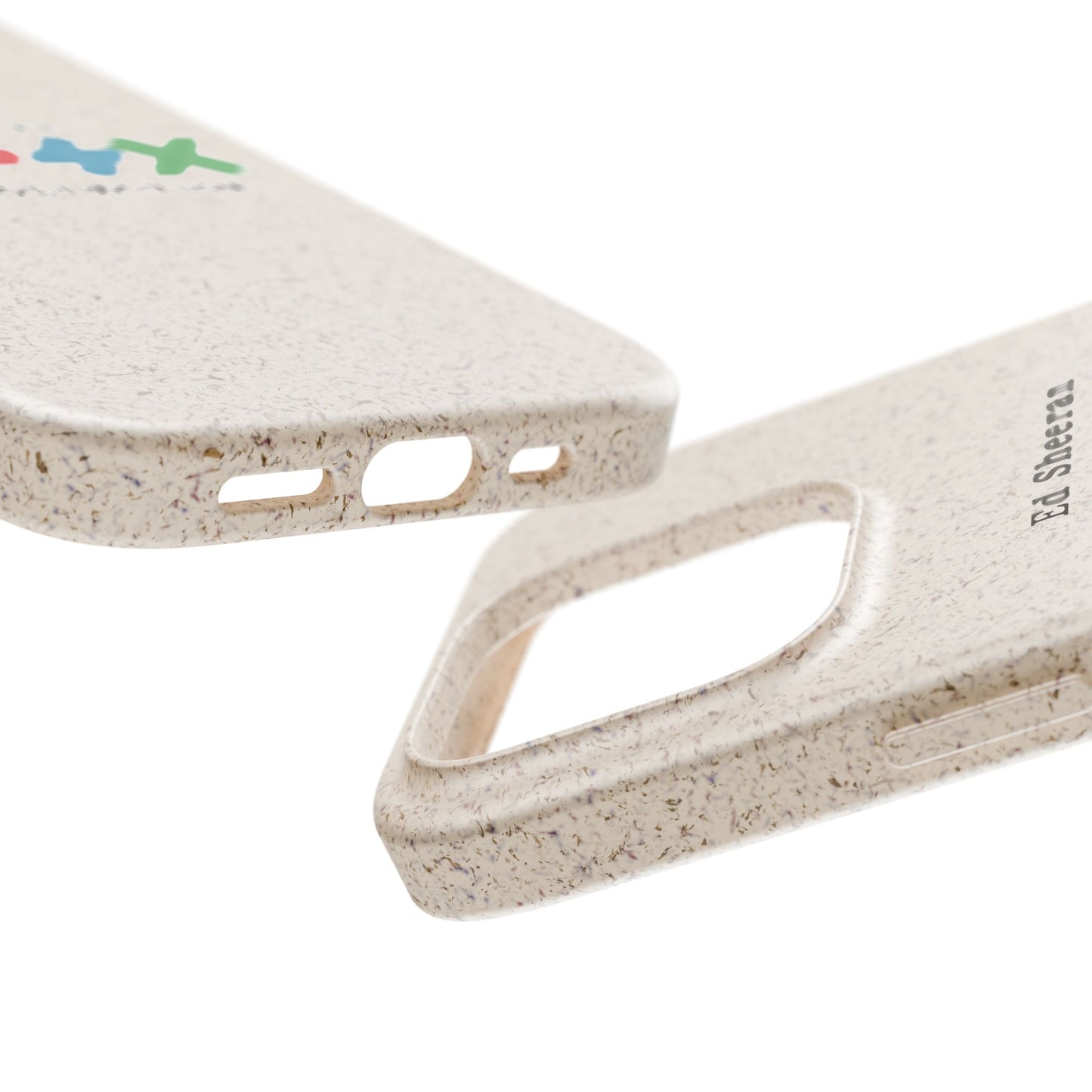 Biodegradable Cases for iPhone 12 to 16 Pro Max Showcasing – Ed Sheeran Edition