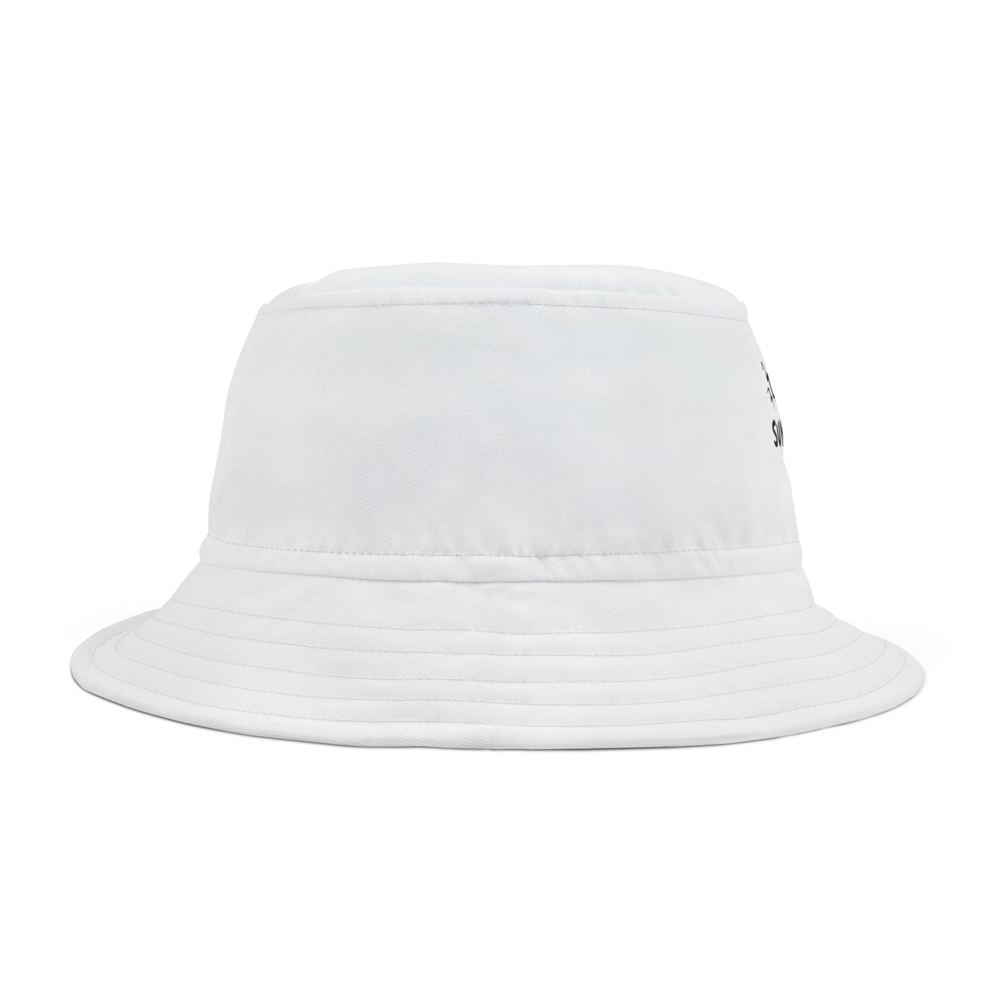 Yellow Barbed Wire Disc Bucket Hat