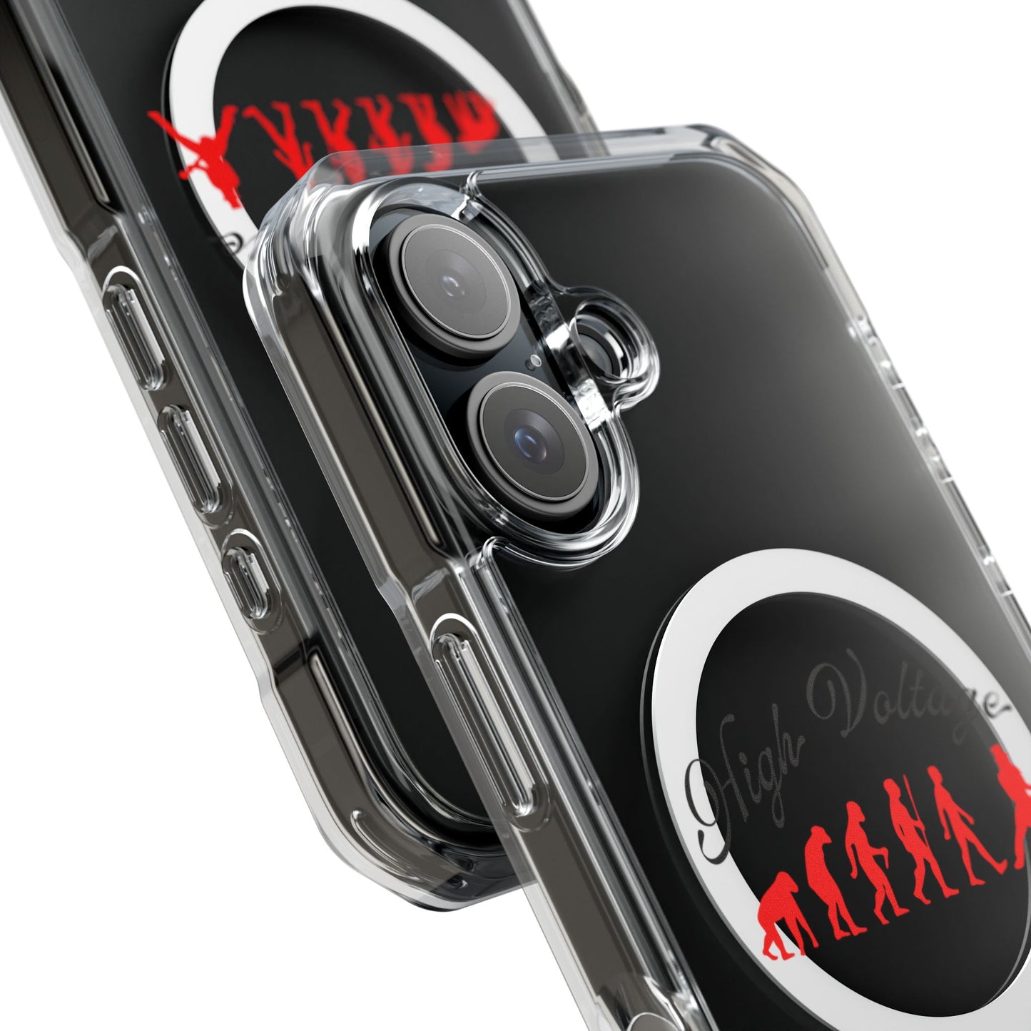Heavy Riff Emblem Magnetic Clear Impact case
