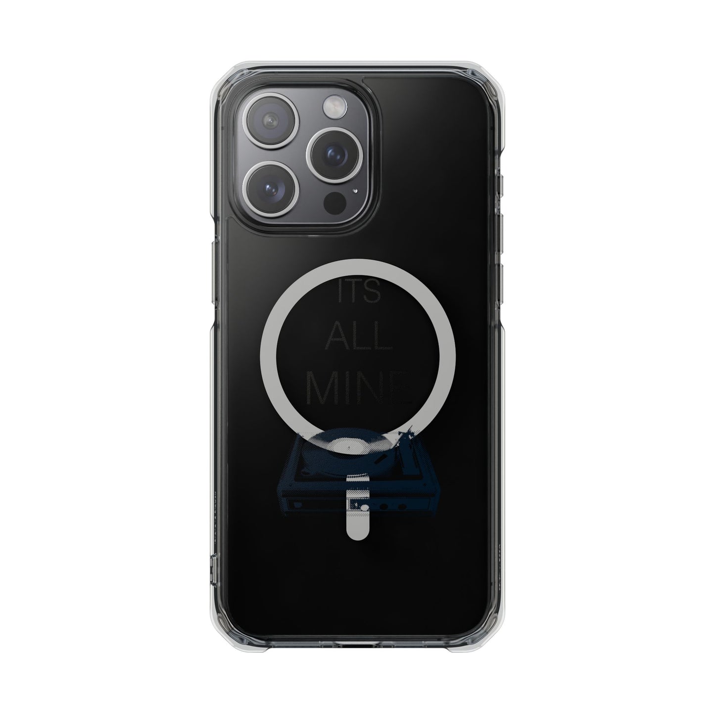 Spin It Retro Magnetic clear Impact Case