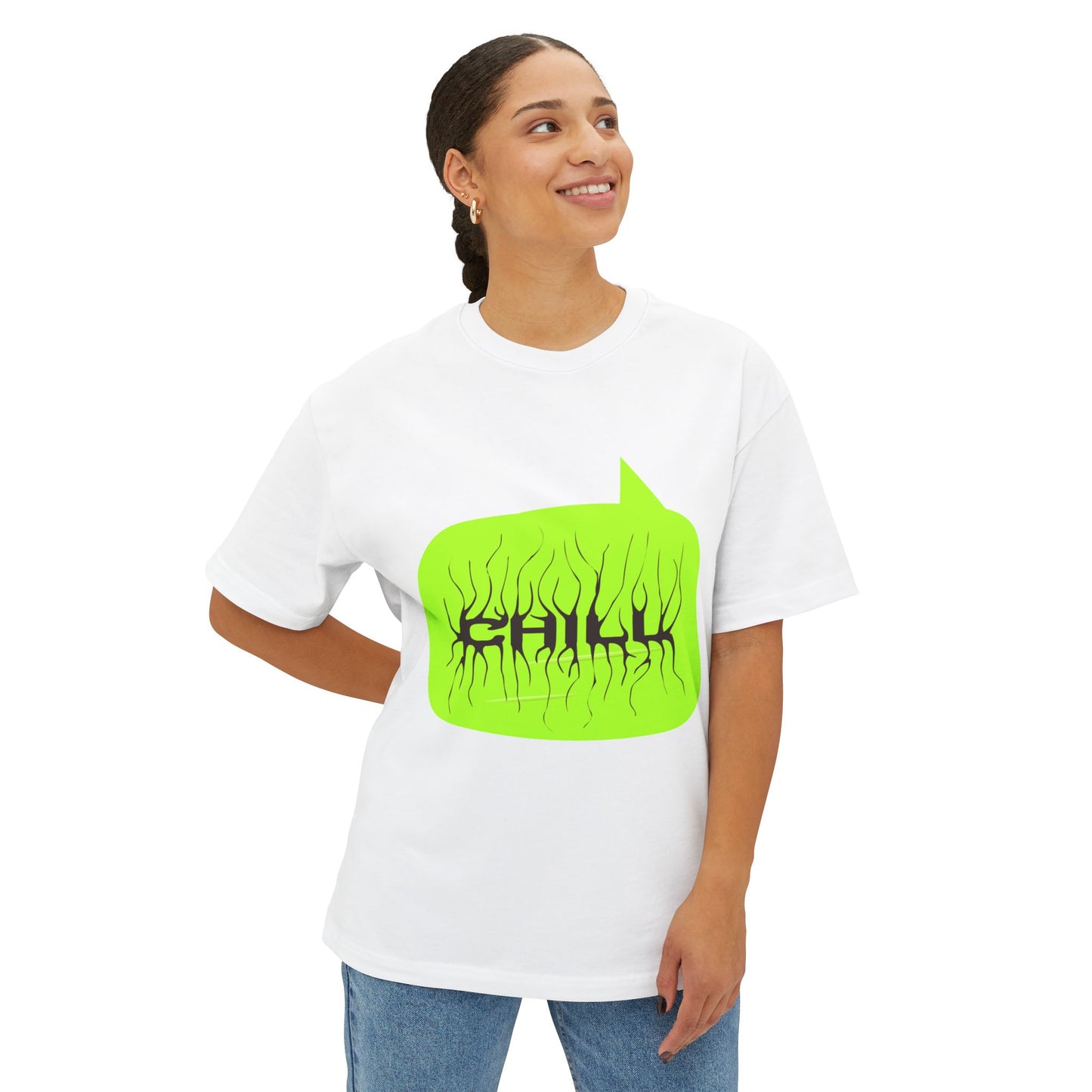 Chill Vibe Roots Unisex Oversized Boxy tee