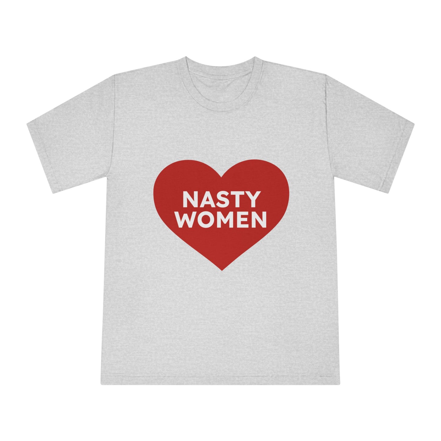 Nasty Women Heart - Unisex Classic Crewneck T-shirt