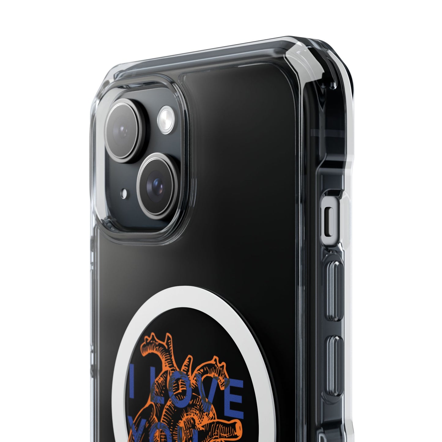 All My Heart Anatomical Art Magnetic Clear Impact case