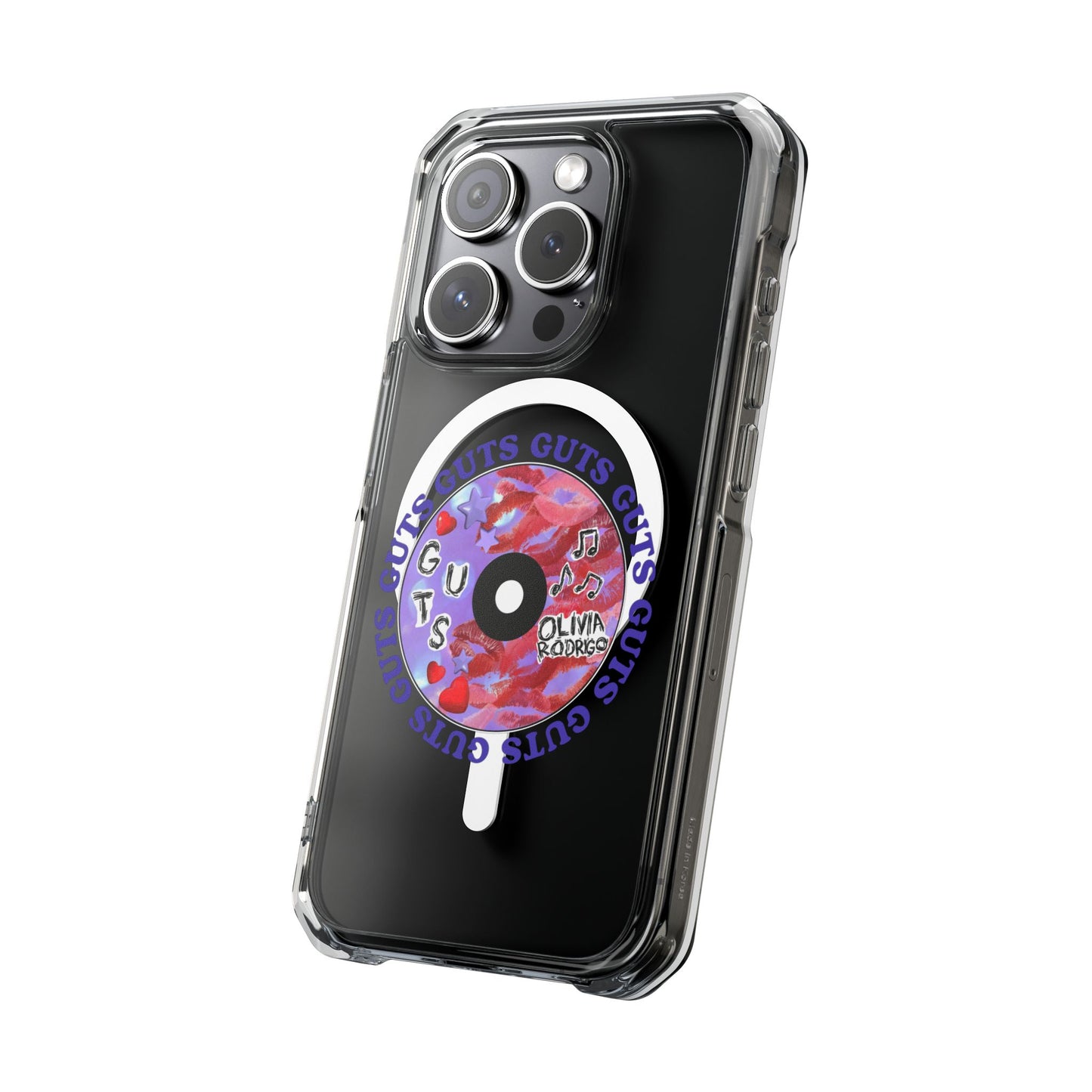 Guts Album Art CD Magnetic Clear Impact Case