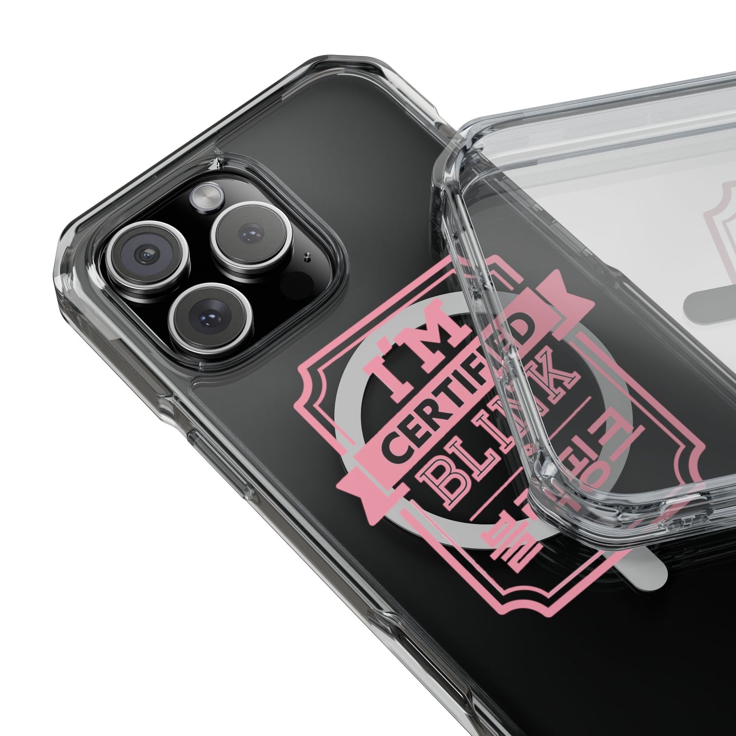 Certified BLINK Badge - Magnetic Clear Impact Case