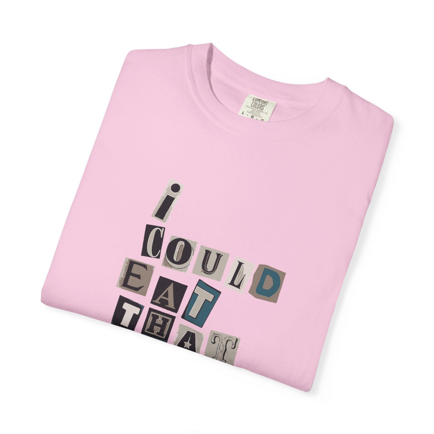 Mixed Message Collage Unisex Dyed T-shirt