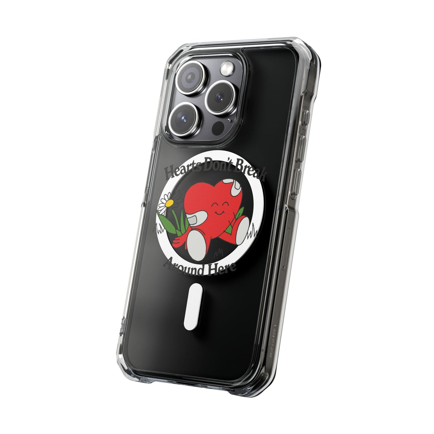Abstract Guitar Sketch Magnetic Clear Impact Case
