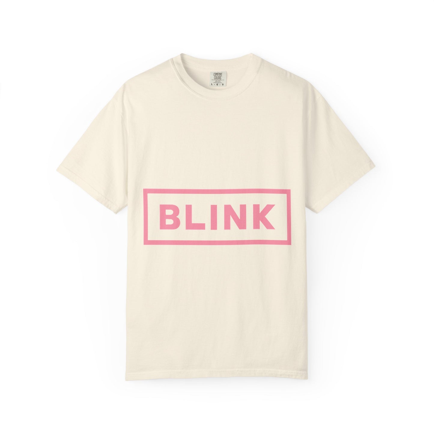 Minimal BLINK Logo – Dyed T-shirt