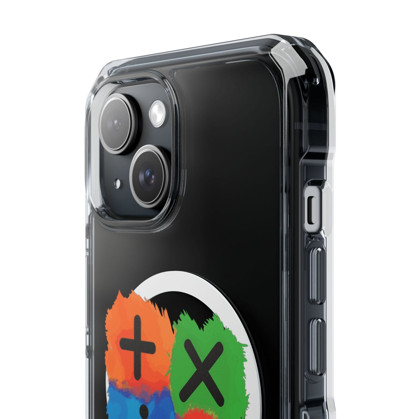 Orange Equals Symbol Magnetic Clear Impact Case