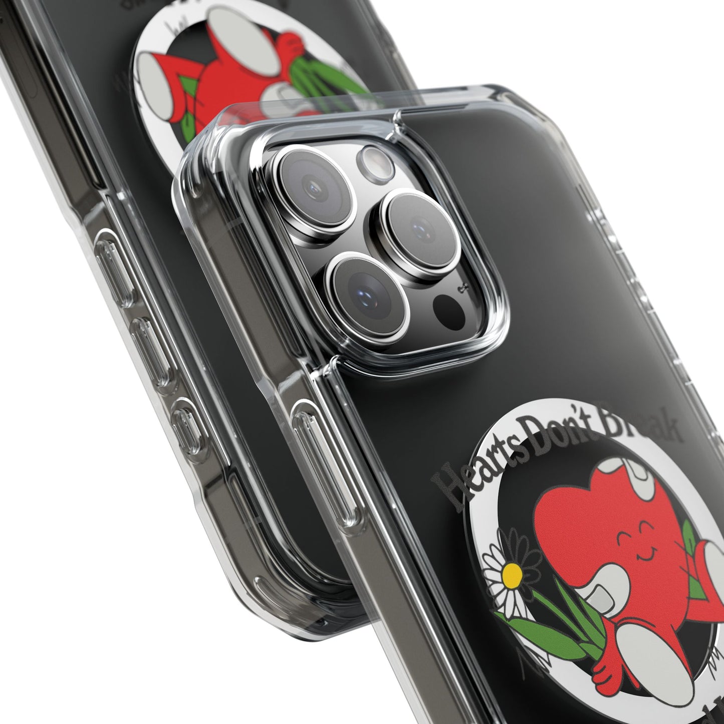 Abstract Guitar Sketch Magnetic Clear Impact Case