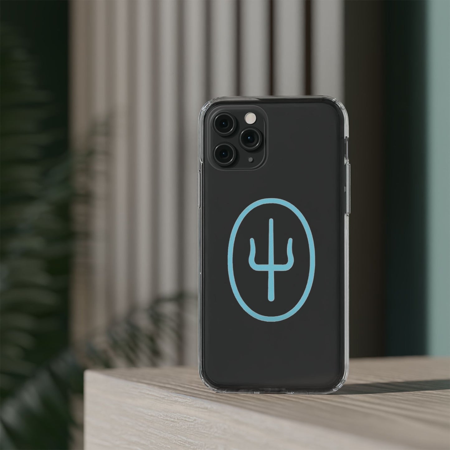 Split Mark Clear Case