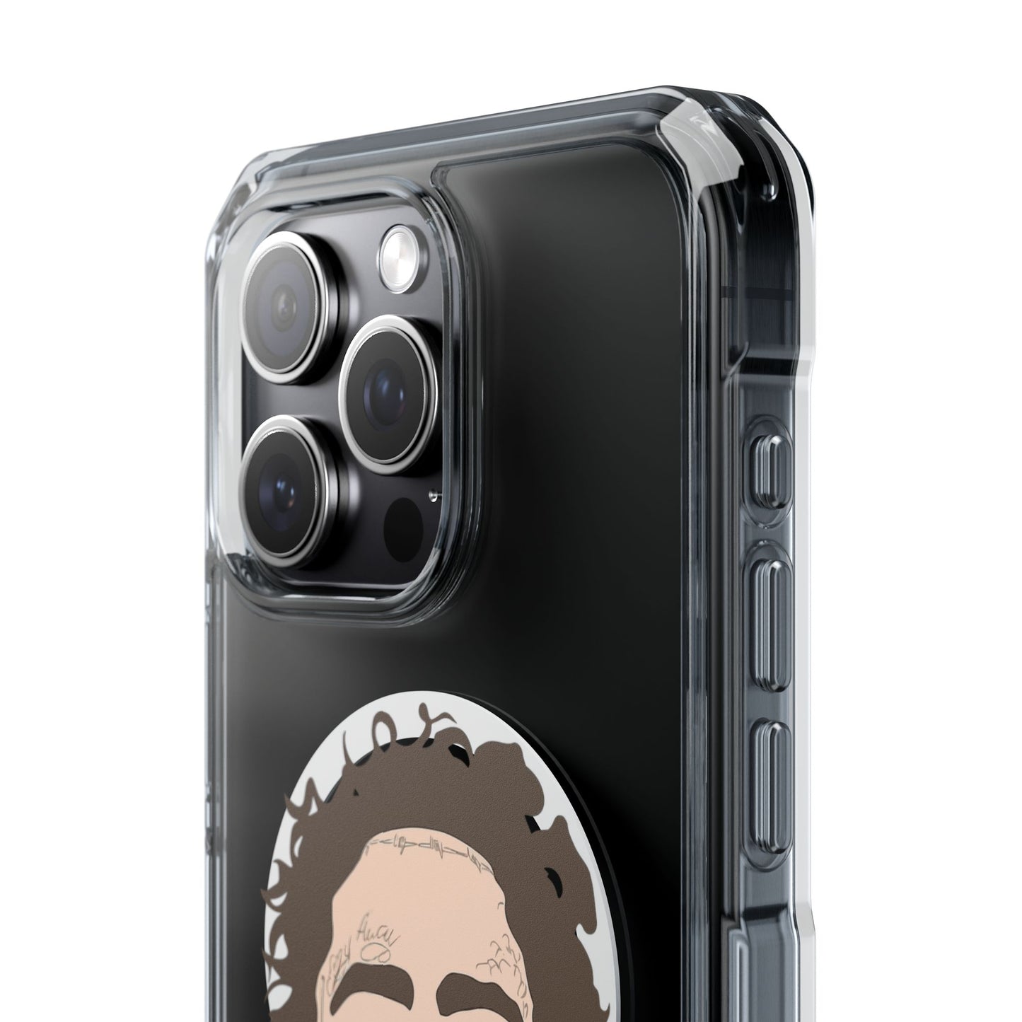 Minimalist Tongue Out Cartoon Face Magnetic Impact Case