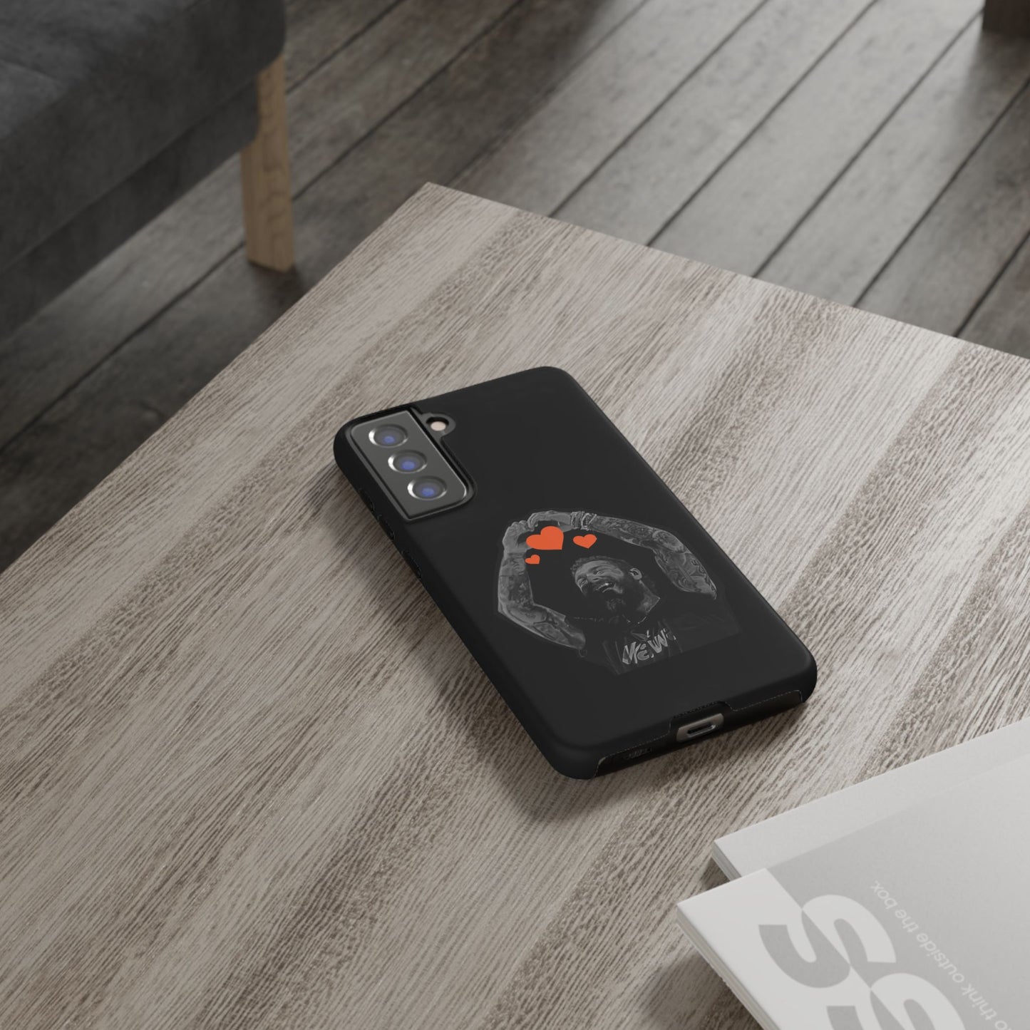 Tough Samsung Case (S20–S25) – Post Malone Heartfelt Wishes