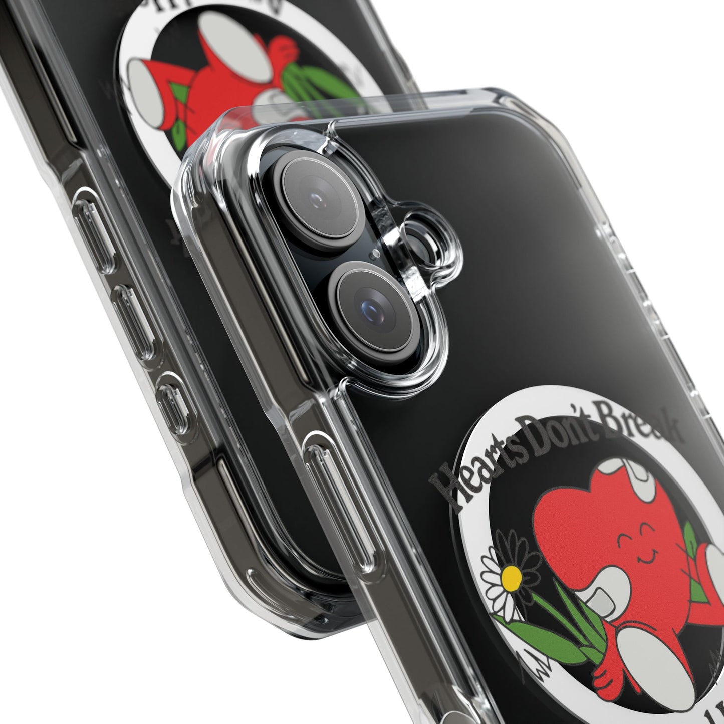 Abstract Guitar Sketch Magnetic Clear Impact Case