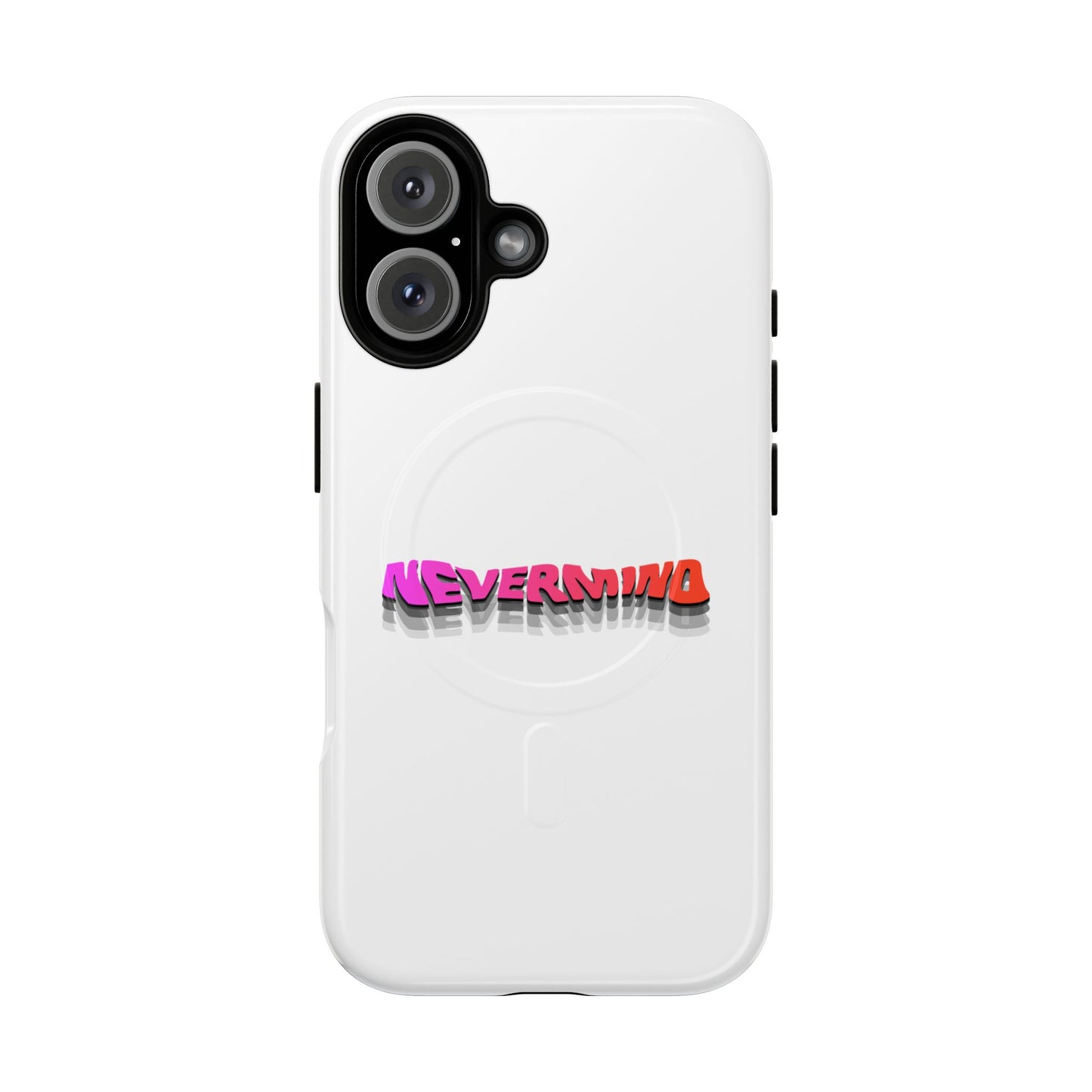 Wavy Groovy Typography Tough Magnetic Case