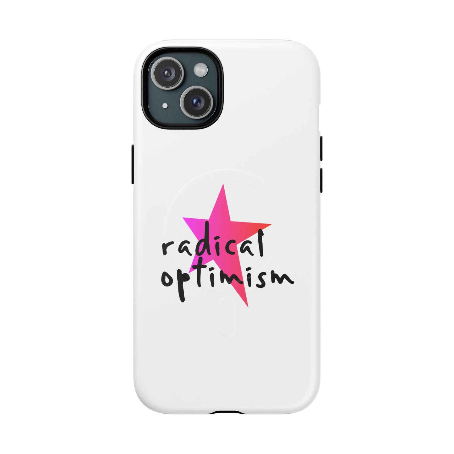 Flame Script Statement Tough Magnetic Case