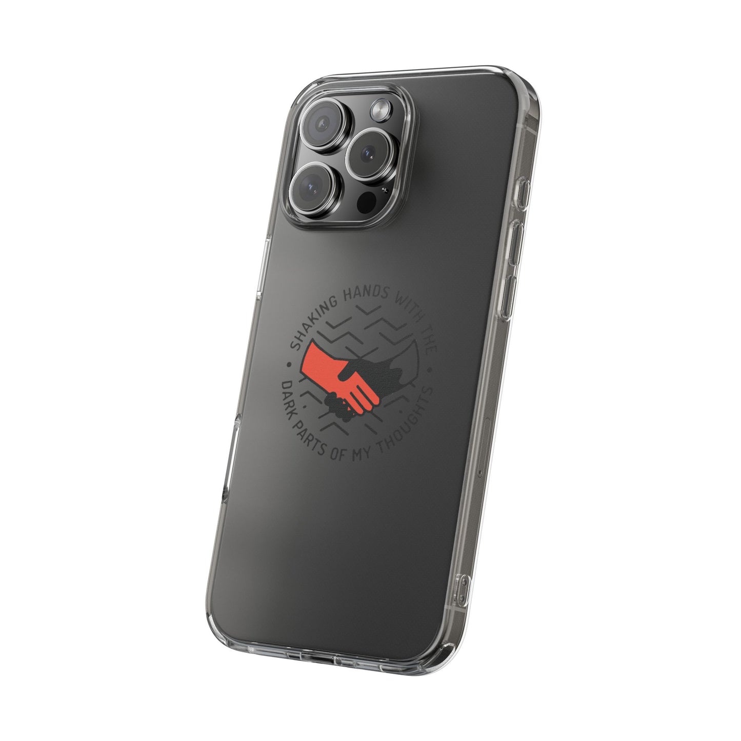 Dark Grip Clear Case