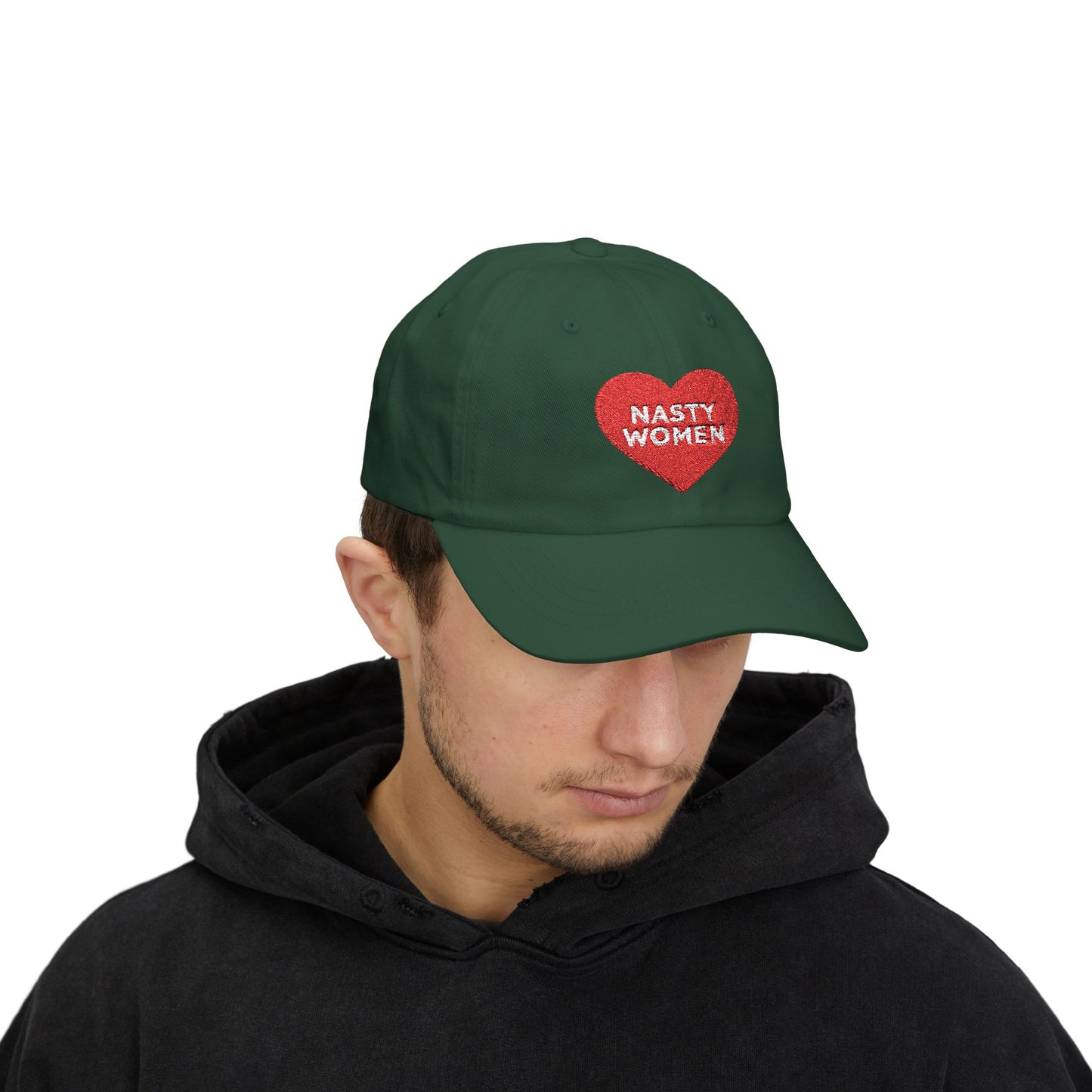 Nasty Women Heart Classic Dad Cap