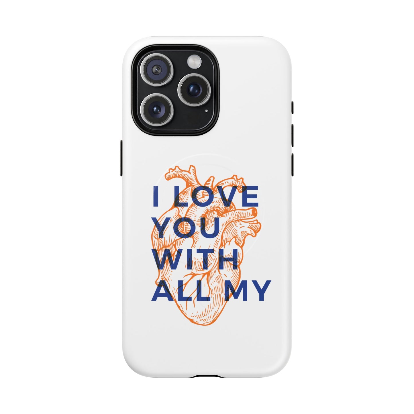 All My Heart Anatomical Art Tough Magnetic Case
