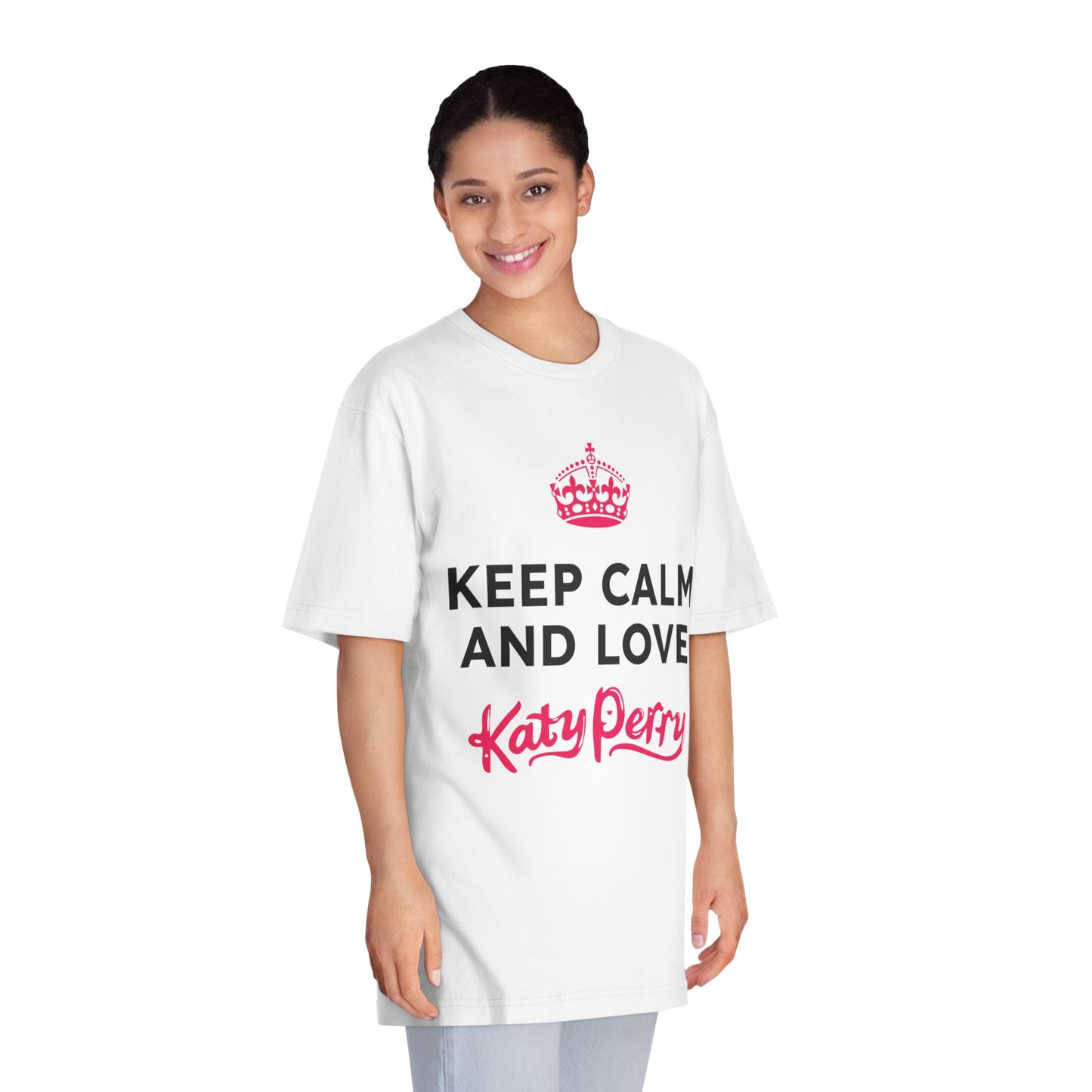 Crown over Katy Perry Signature” - Unisex Classic Crewneck T-shirt