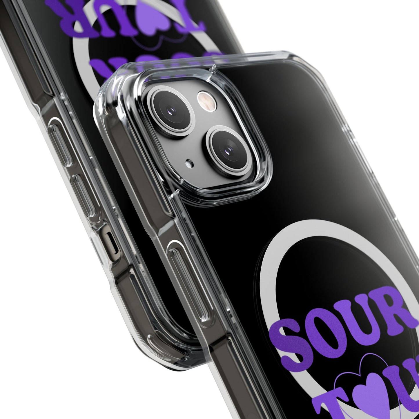 SOUR TOUR Heart Magnetic Clear Impact Case