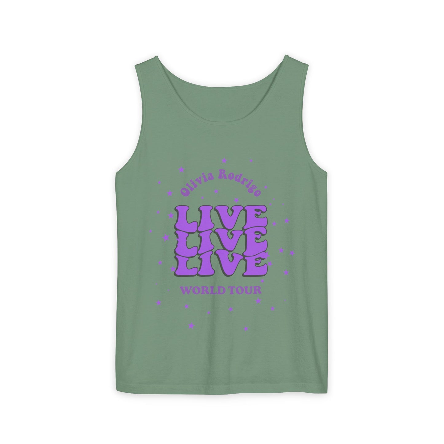 Olivia Rodrigo Live World Tour-Dyed Tank Top