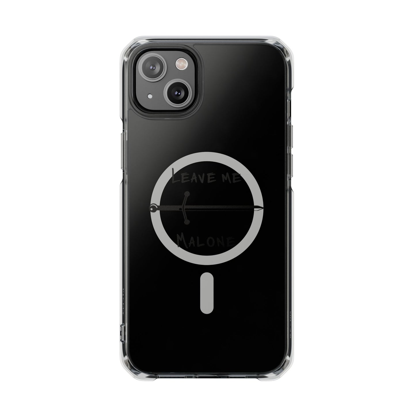Yellow Outline Graffiti Magnetic Impact Case