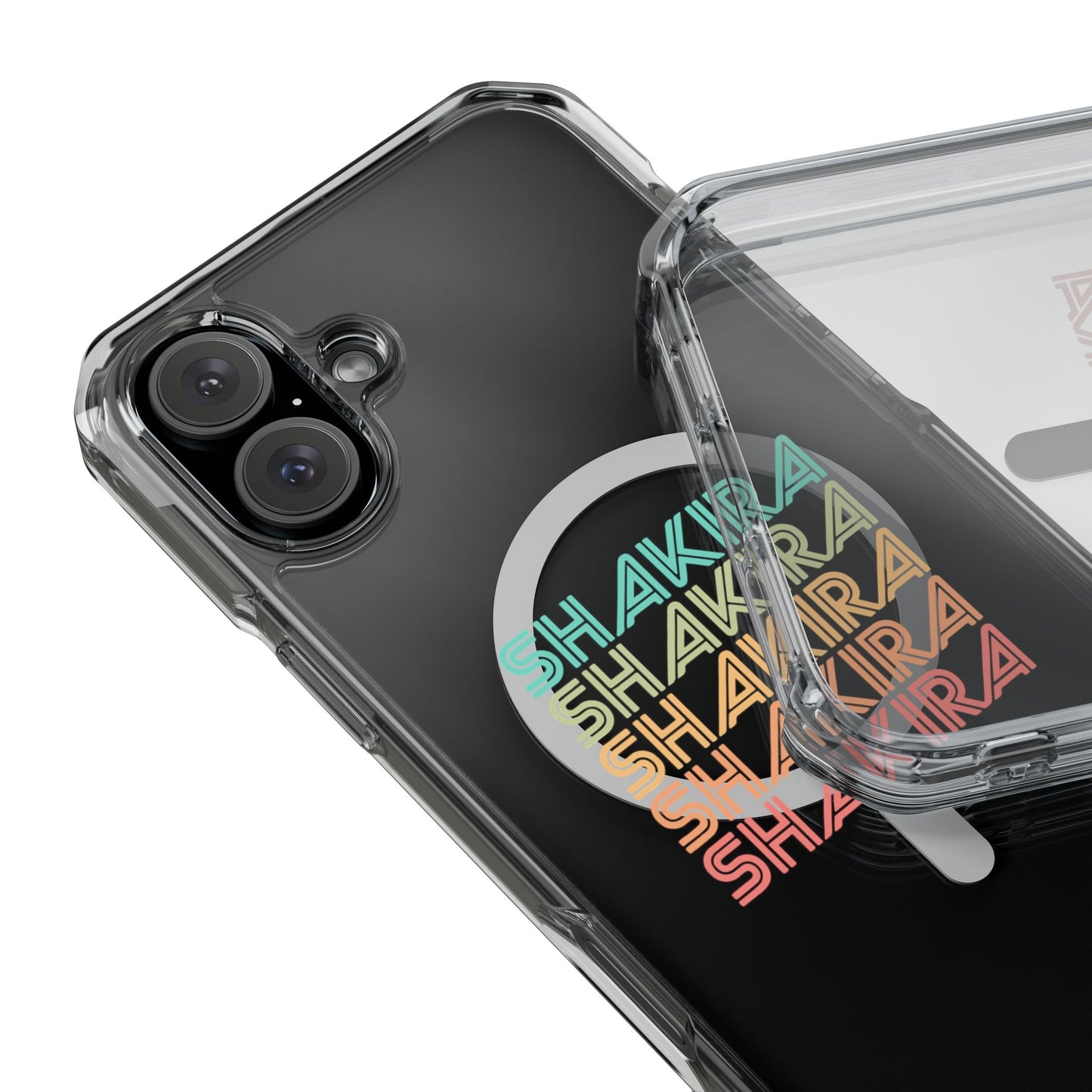 Retro Pop Lines Clear Impact case