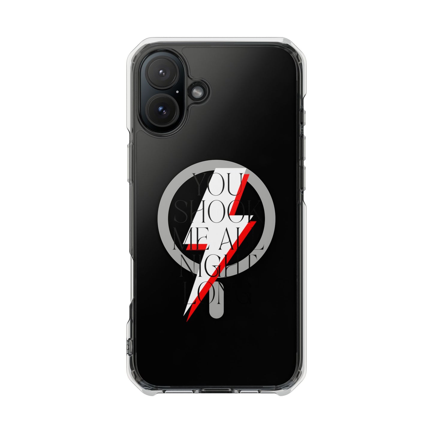 Rock Evolution Graphic Magnetic Clear Impact case