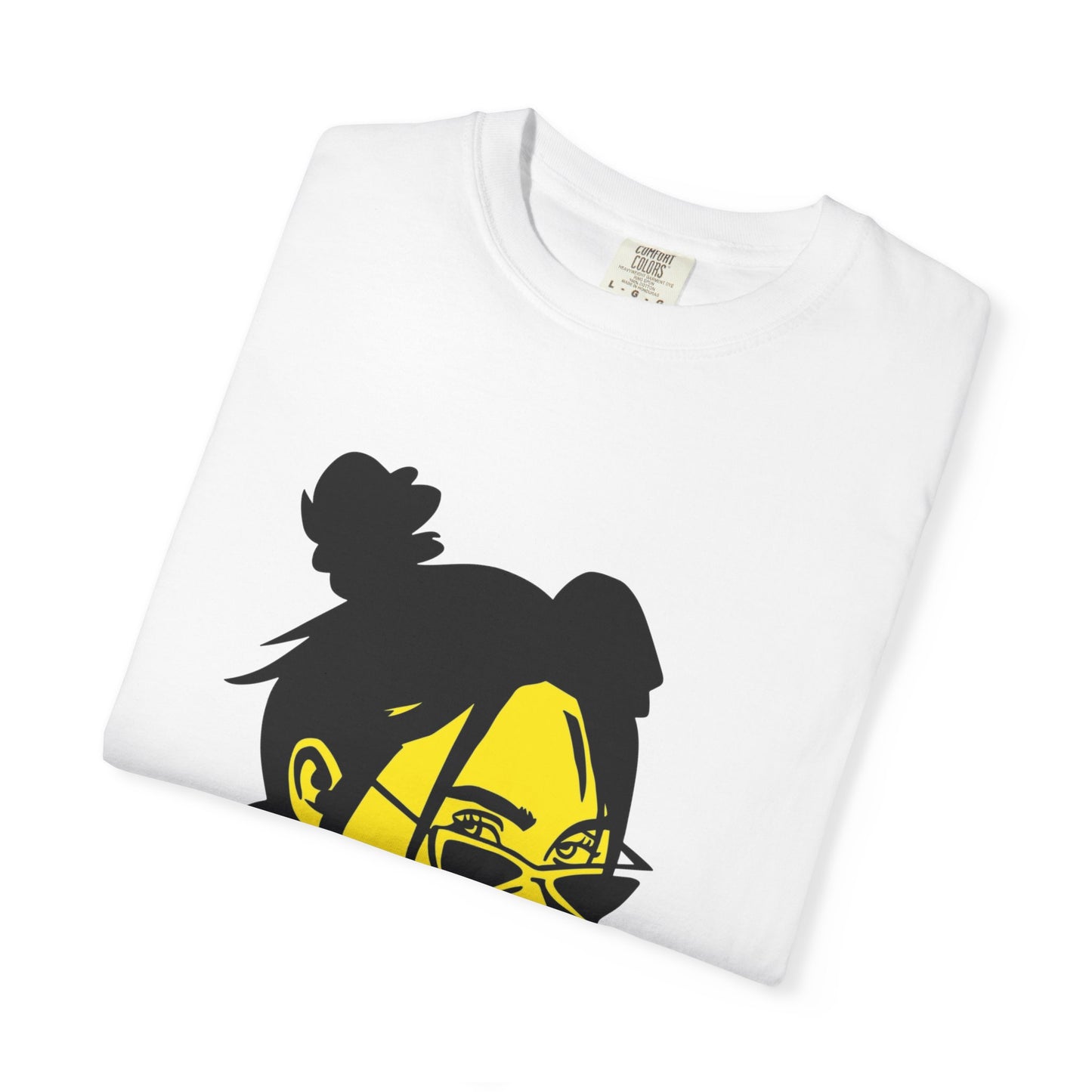 Neon Mood Portrait Unisex Dyed T-shirt