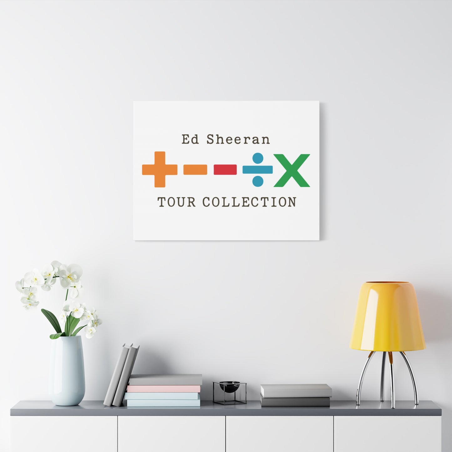 Matte Stretched Canvas, 1.25" Depth – Ed Sheeran Edition