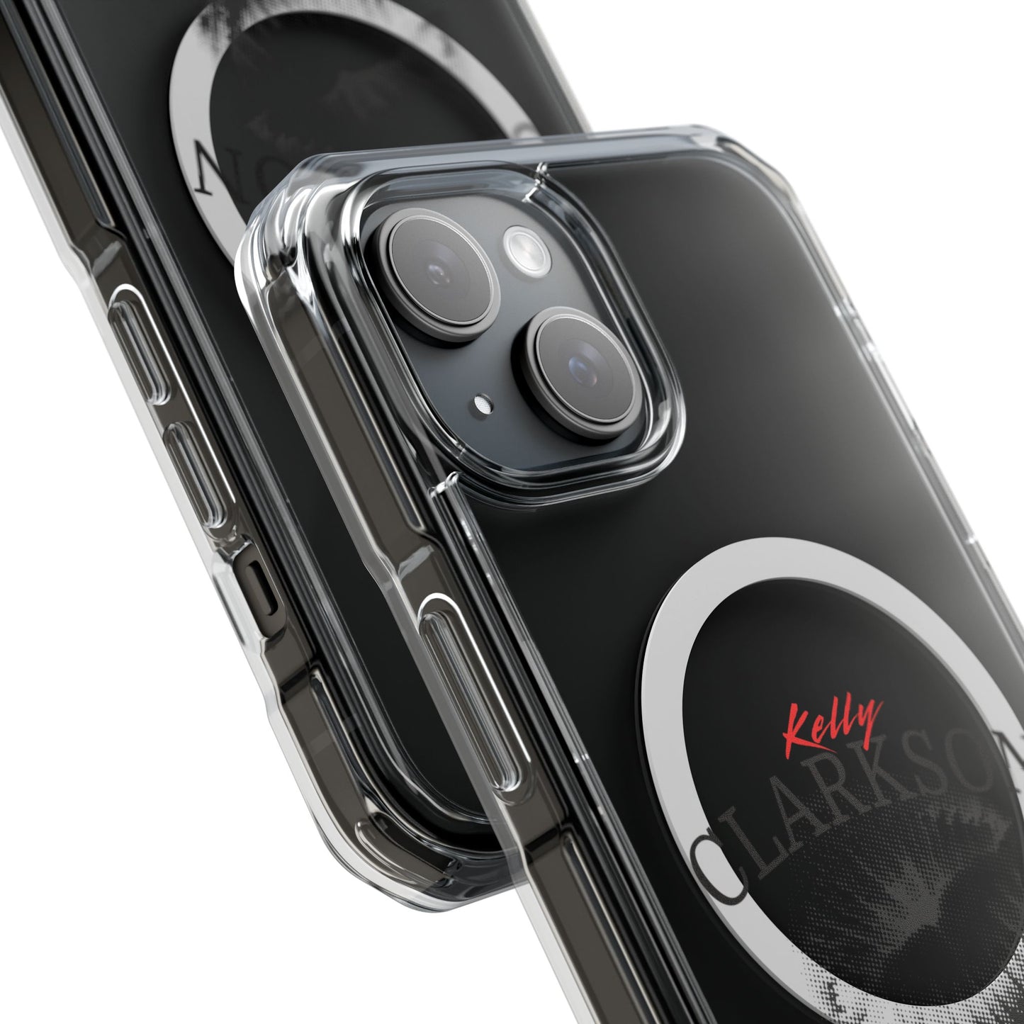 Retro Kiss Sound Magnetic clear Impact Case