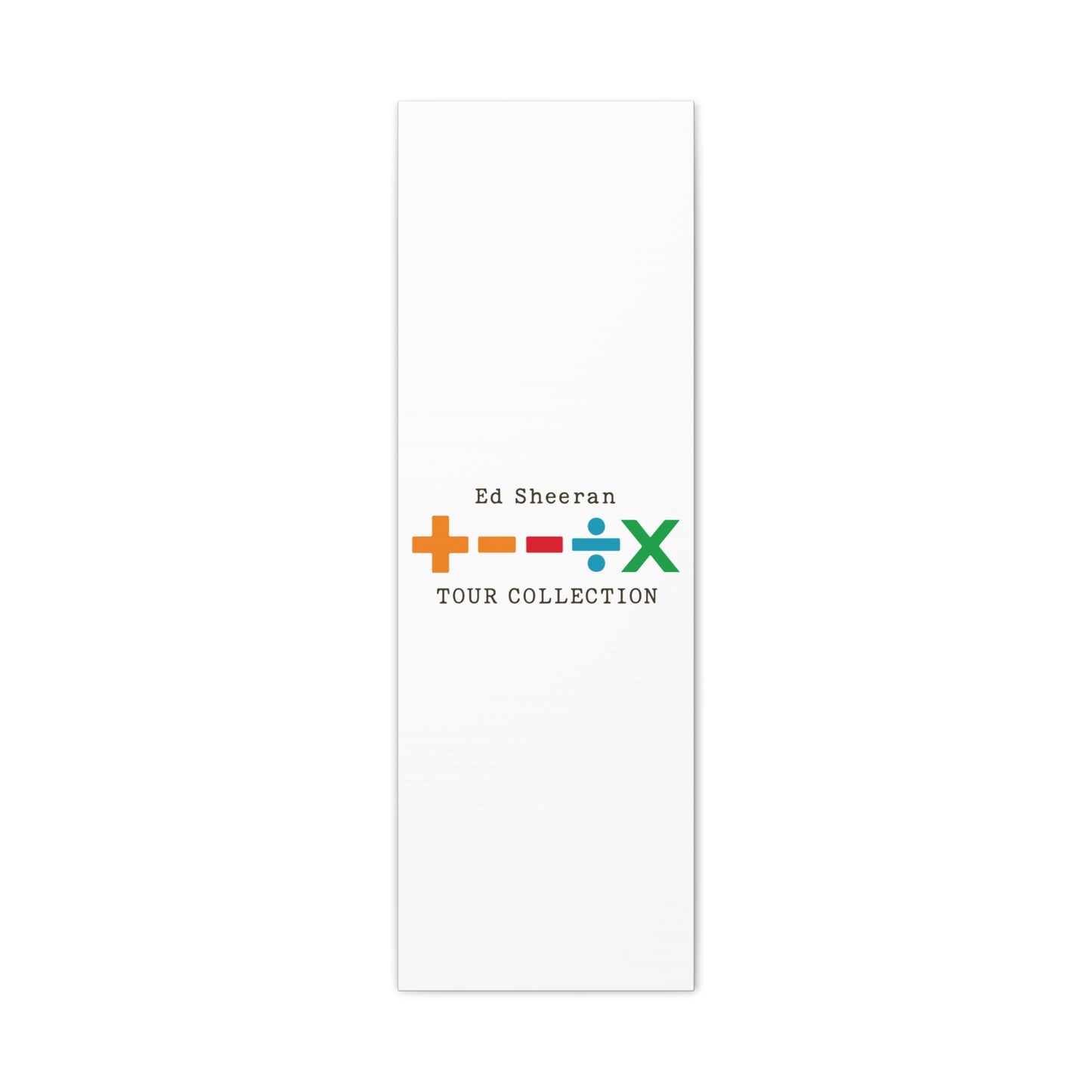 Matte Stretched Canvas, 1.25" Depth – Ed Sheeran Edition