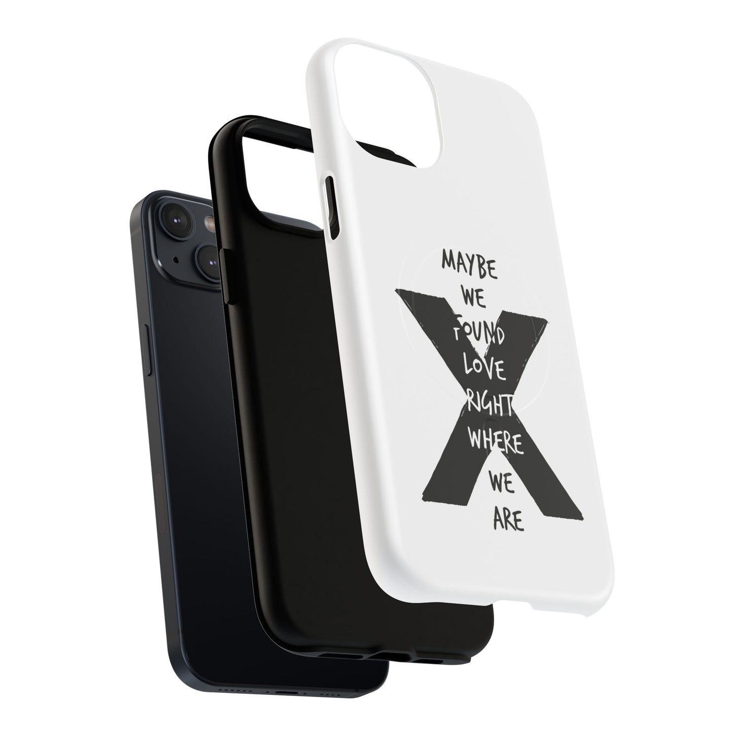 Abstract Paw and Brush Stroke Tough Magnetic case