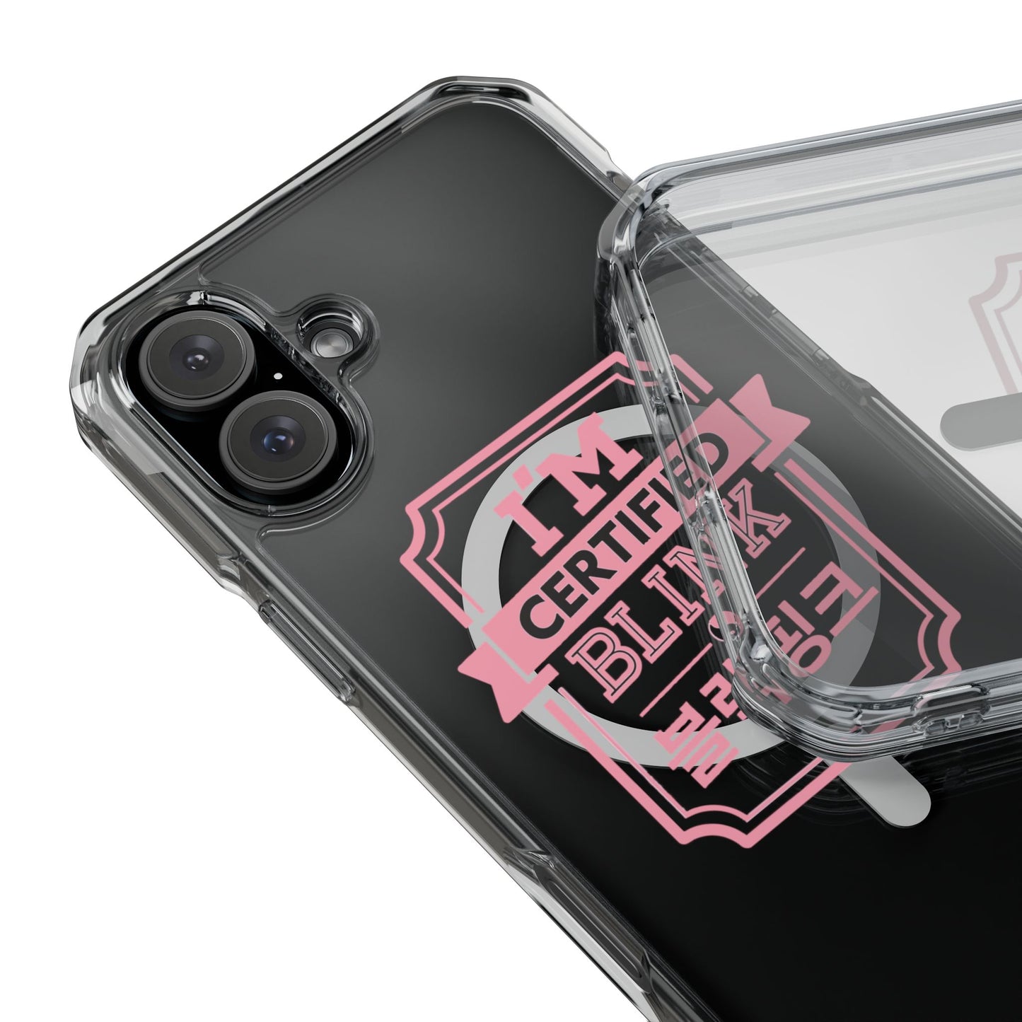 Certified BLINK Badge - Magnetic Clear Impact Case