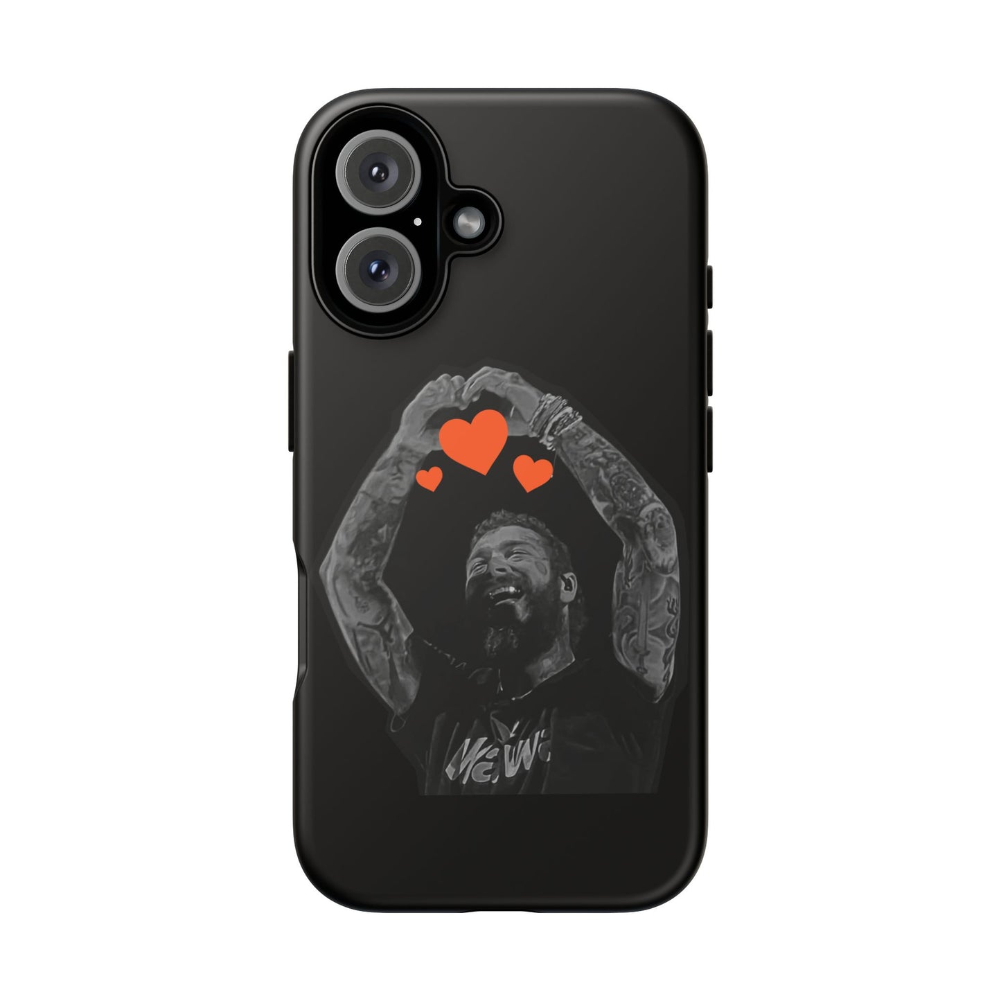 Tough iPhone Case (12–16 Pro Max) – Post Malone Heartfelt Wishes
