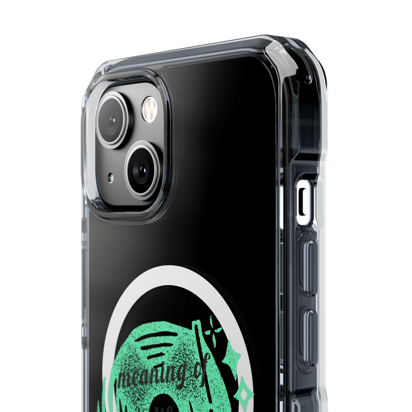 Vinyl Dreams Speak Magnetic clear Impact Case