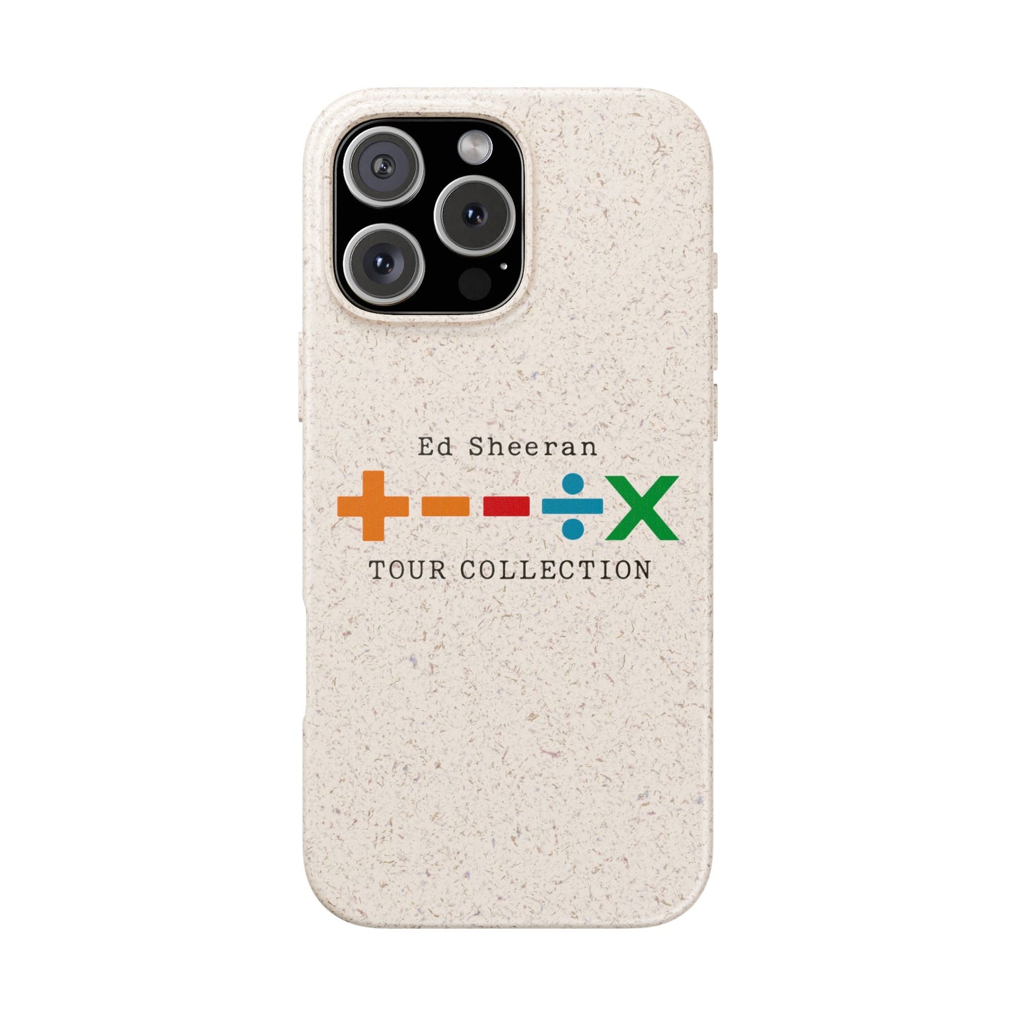Biodegradable Cases for iPhone 12 to 16 Pro Max Showcasing – Ed Sheeran Edition