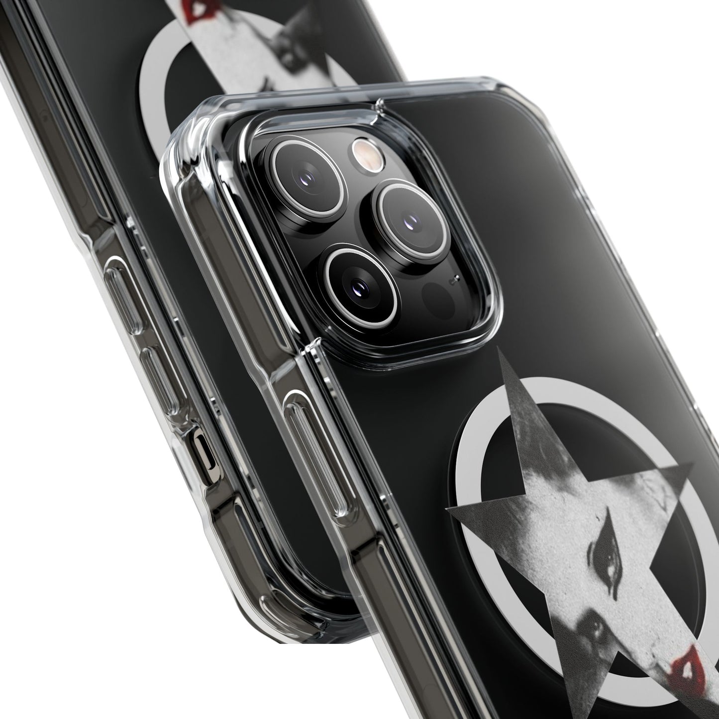 Born This Way Star Face Magnetic clear case