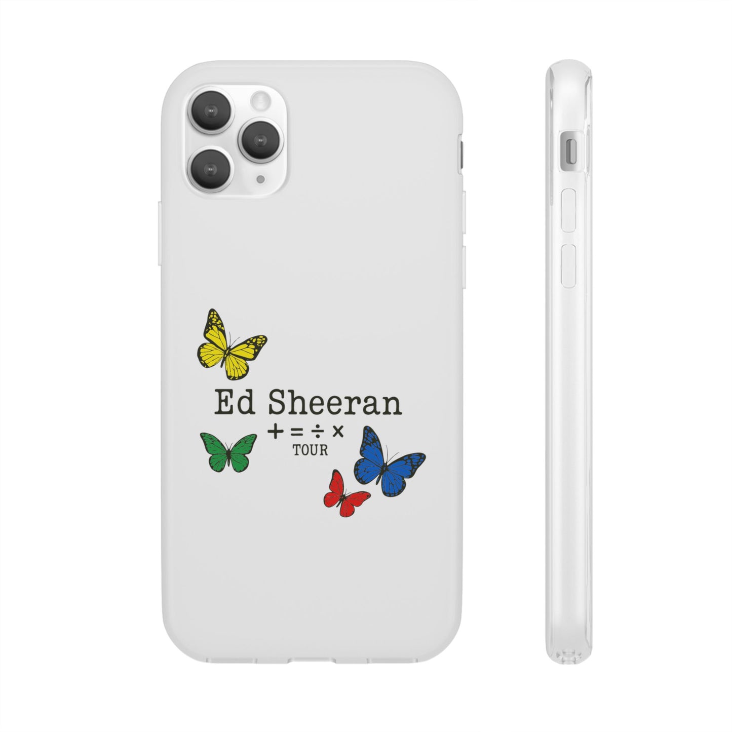Ed Sheeran Butterfly iPhone Flexi Case | SnazzyMerch
