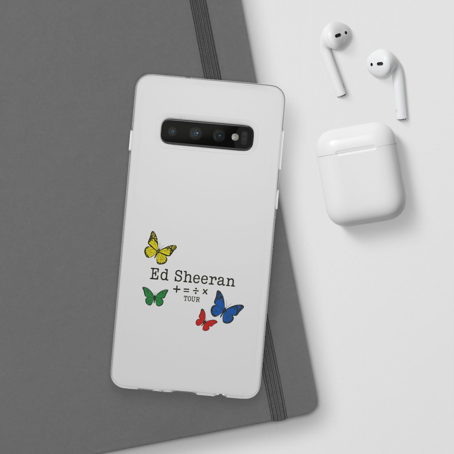 Ed Sheeran Butterfly Flexi Case | Samsung S10–S25