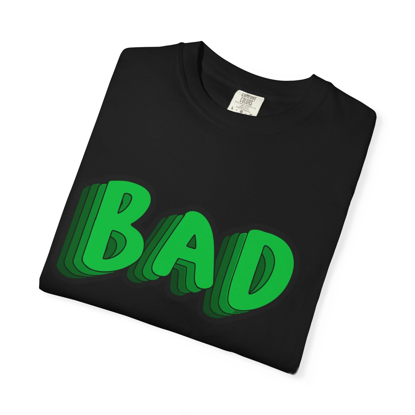 Bold 3D Bad Mood Unisex Dyed T-shirt
