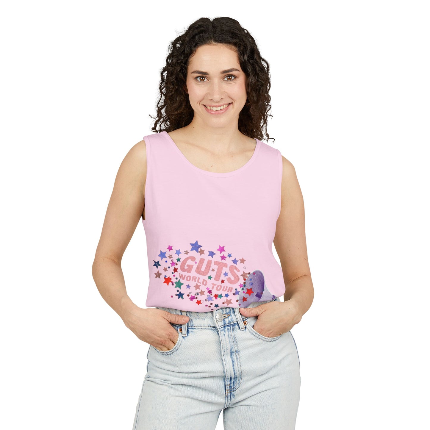 Guts World Tour Megaphone-Dyed Tank Top