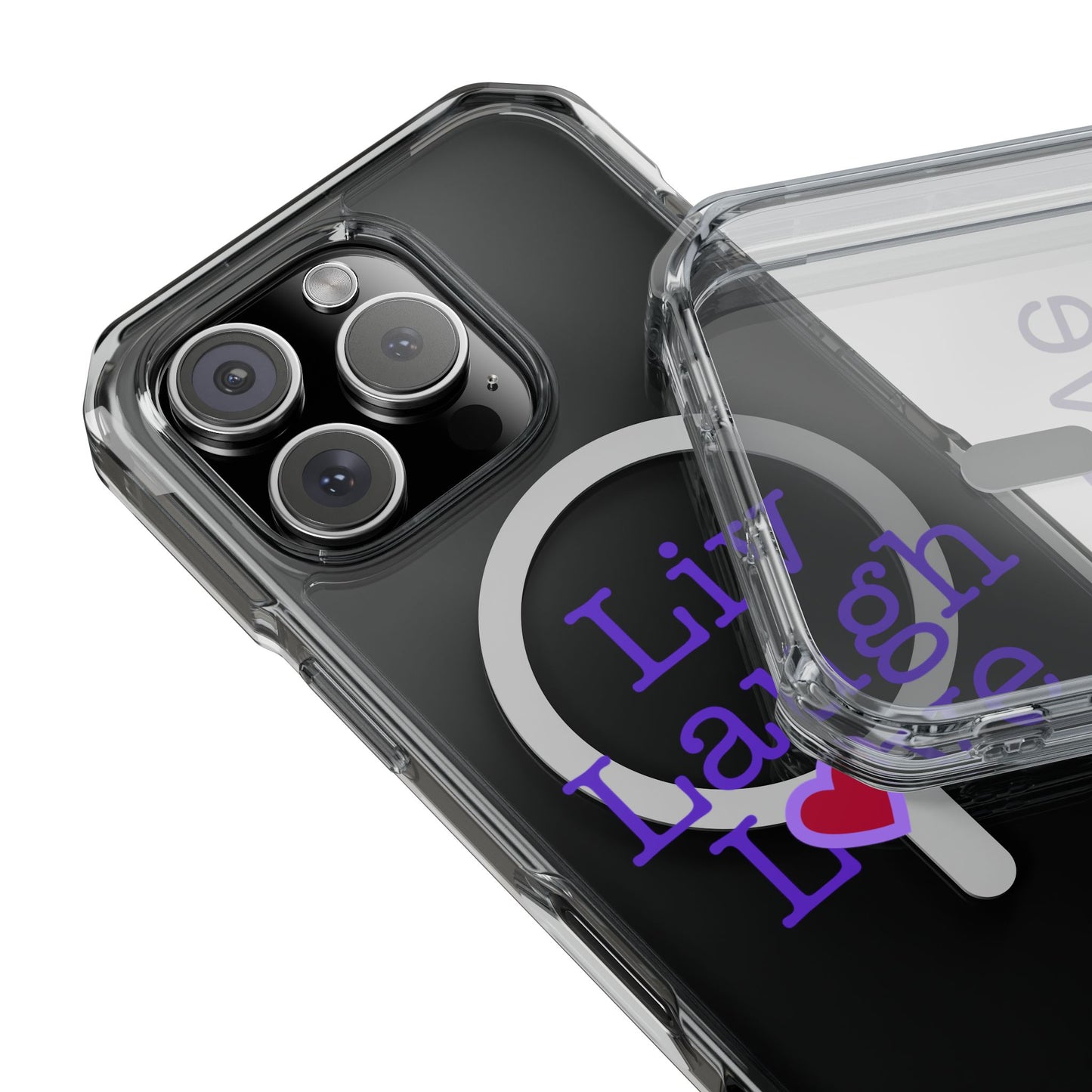 Liv Laugh Love Magnetic Clear Impact Case