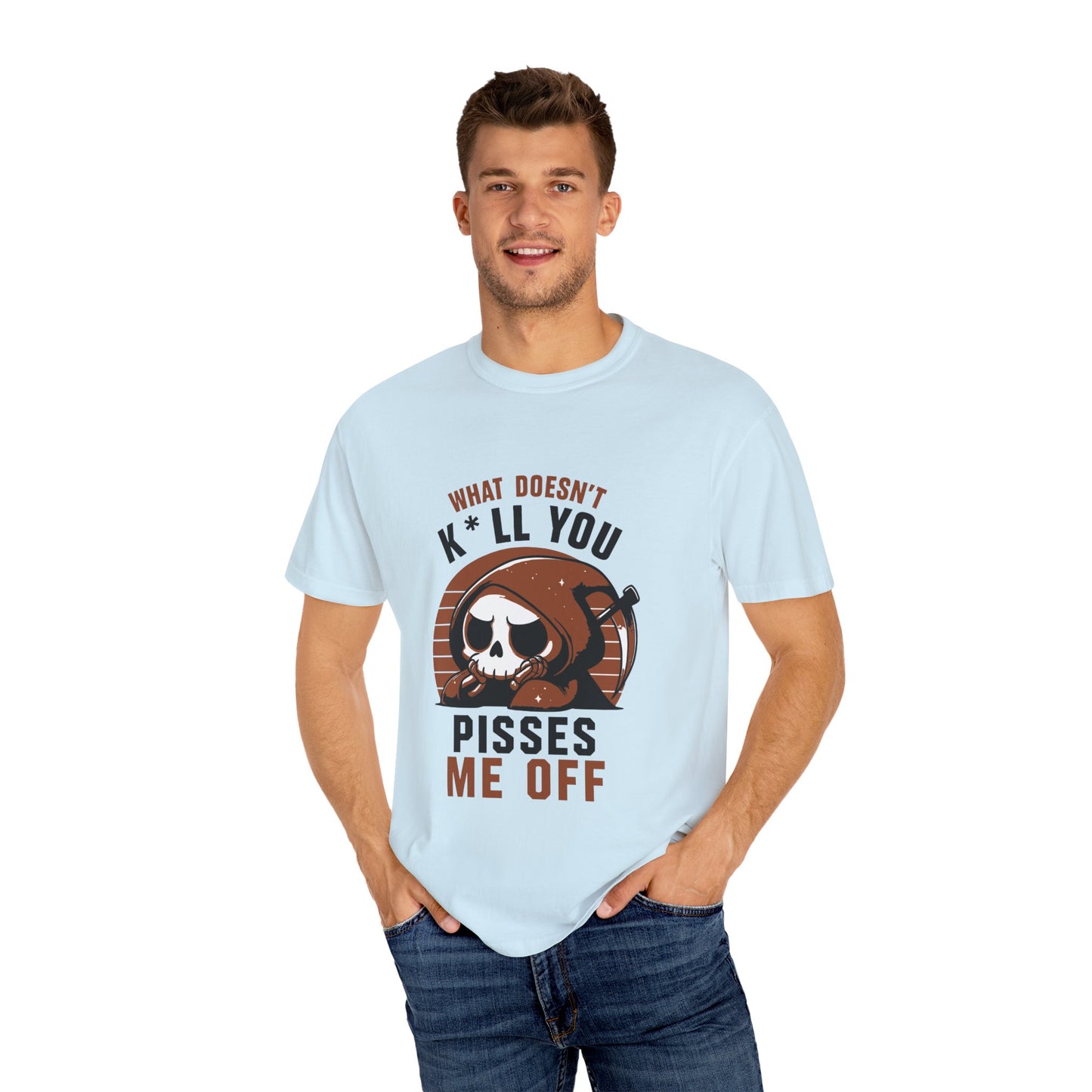 Dyed T-shirt – Snazzy Piss Me off Edition